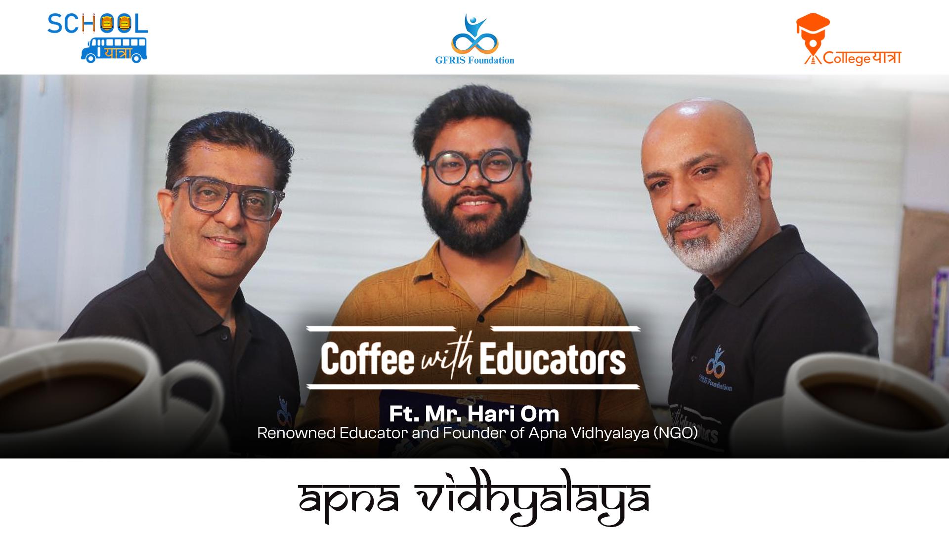 Coffee with Educators Thumbnail Hari OM